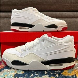 Size 8 - Air Jordan 4 RM “White Fire Red”